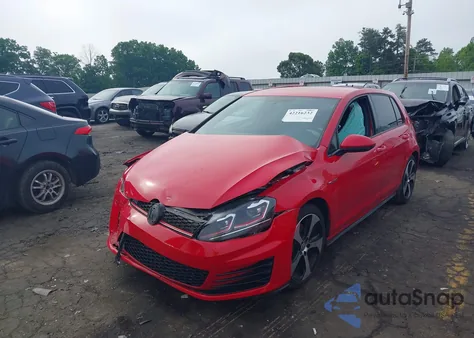 2017 Volkswagen Golf Gti Autobahn 4-Door/S 4-Door/Se 4-Door/Sport 4-Door z USA, uszkodzony, nr VIN 3VW4T7AU1HM076156